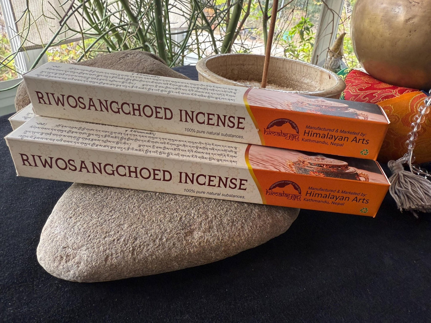 Riwosanchoe Incense | Tibetan Incense | 30 sticks | 8.5in length | Nepal | Riwo Sangcho | Himalayan Arts - The Incense Stick