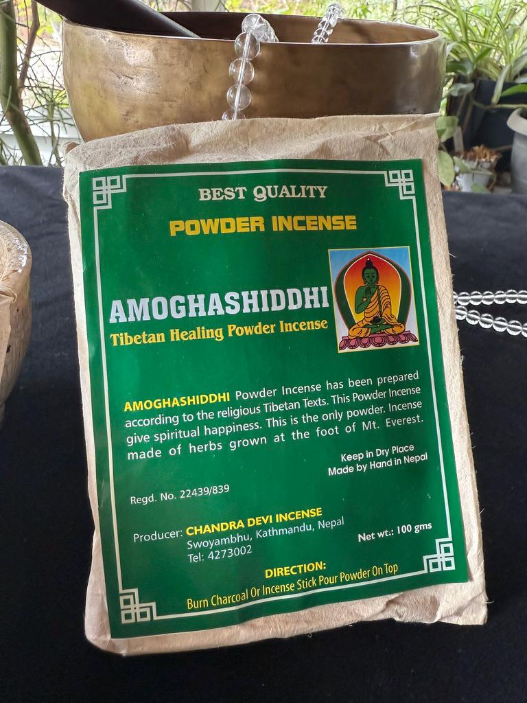 Amoghashiddhi Incense Powder| Nepalese Incense Powder | 100 grams | Chandra Devi Incense - The Incense Stick