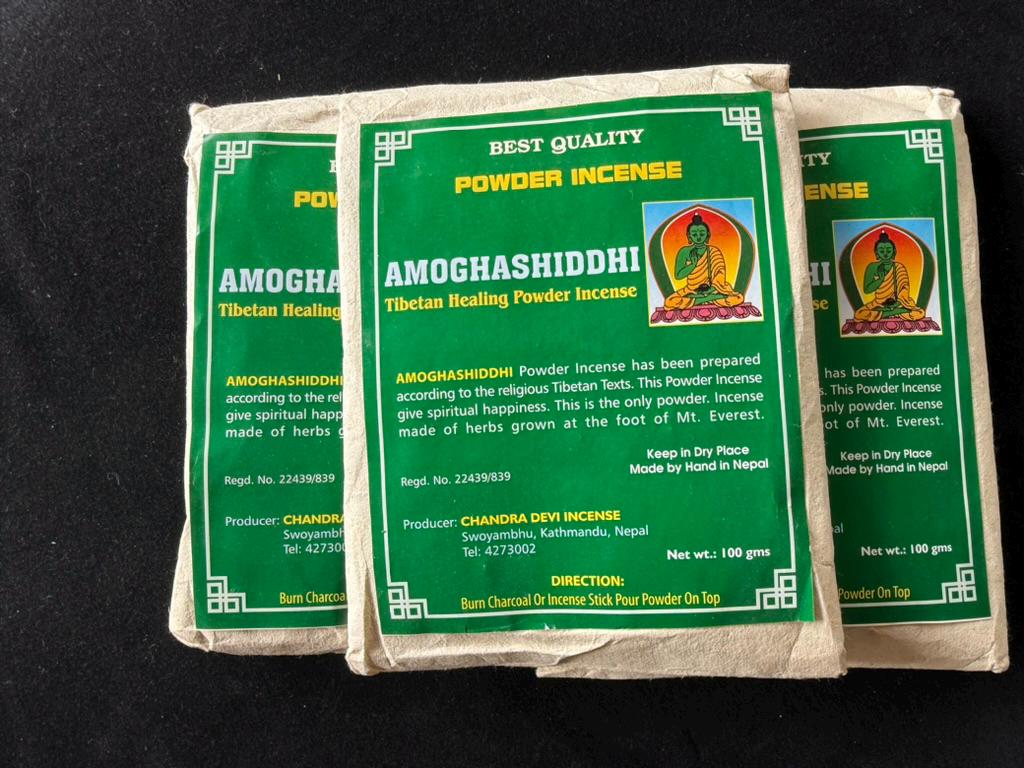 Amoghashiddhi Incense Powder| Nepalese Incense Powder | 100 grams | Chandra Devi Incense - The Incense Stick