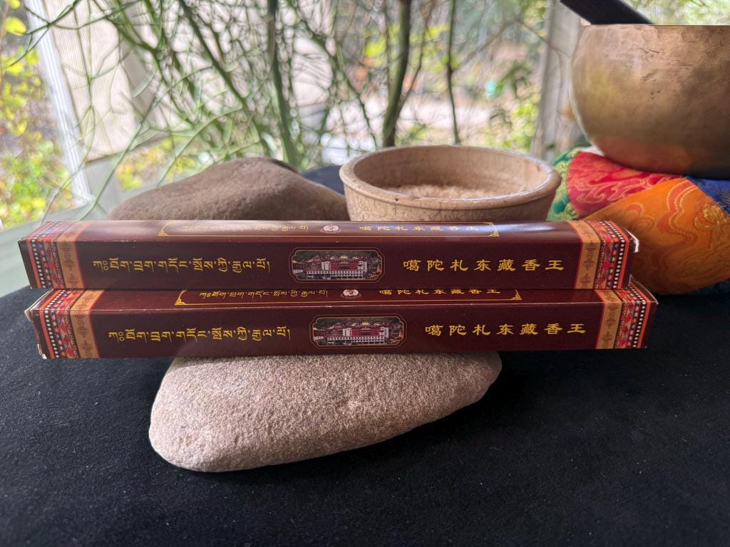 Kathok Incense King Incense | Tibet | 23 sticks | 10 inches long | Kathok - The Incense Stick