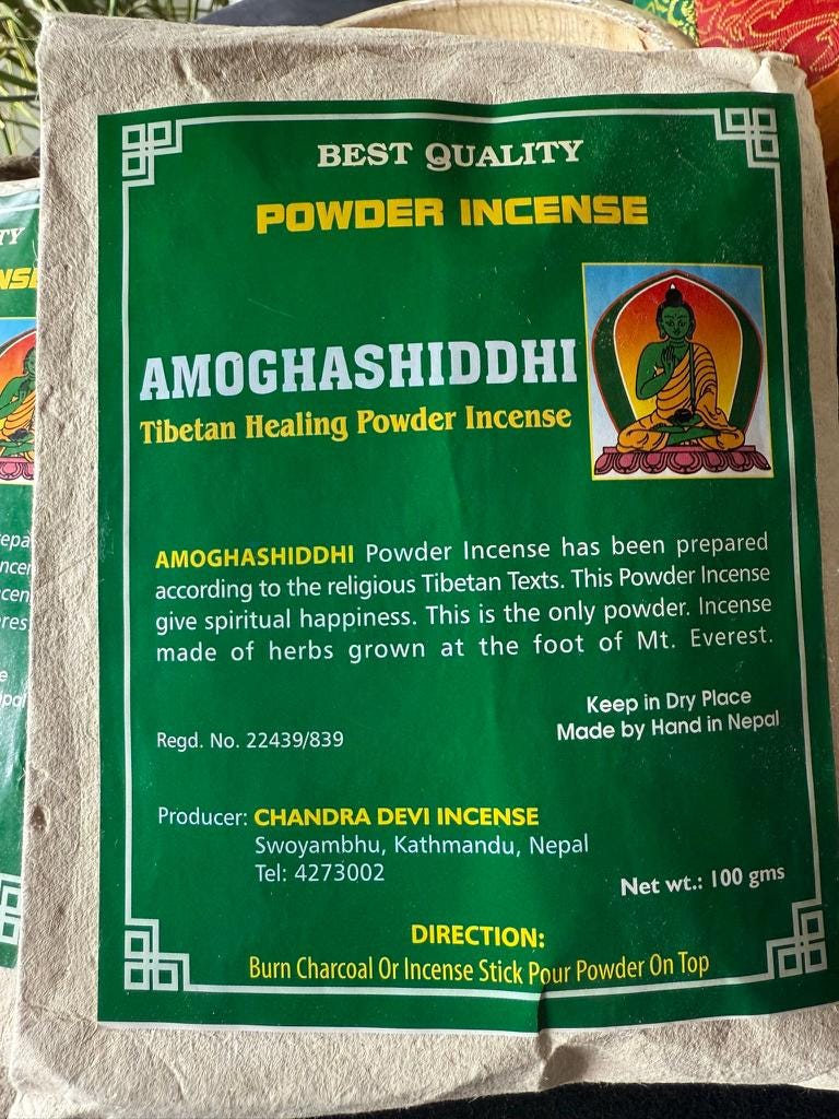 Amoghashiddhi Incense Powder| Nepalese Incense Powder | 100 grams | Chandra Devi Incense - The Incense Stick