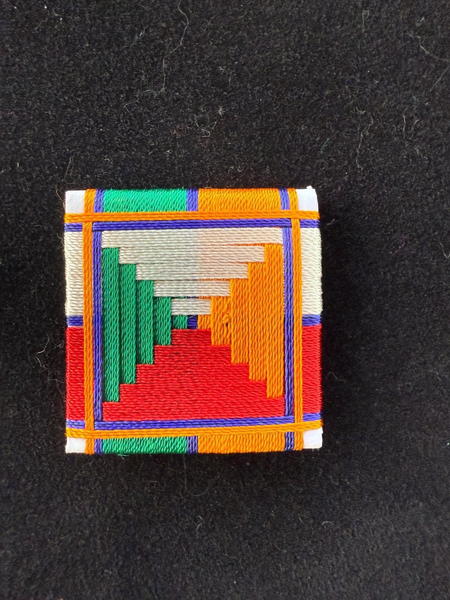 Small Dorje Phurba (Vajrakilaya) Protection Yantra Protective Amulet | | 2 in by 2 in - The Incense Stick