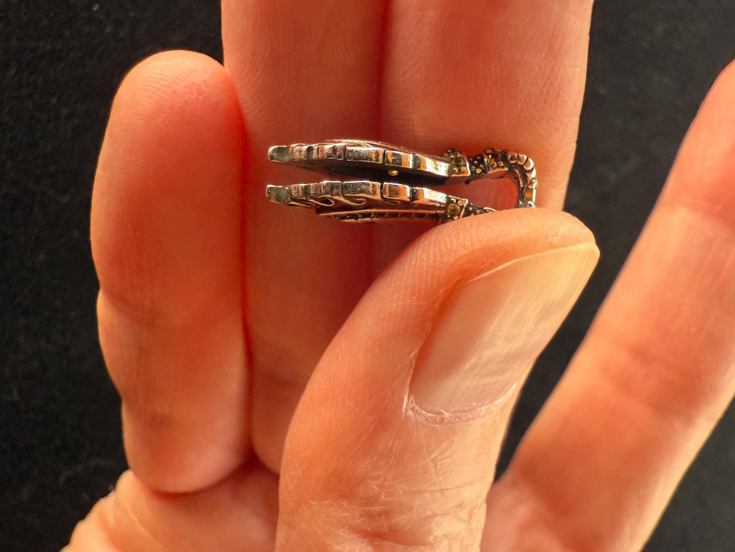 Manjushri Sword Mala Counter | Metal | Approx 5/16in x 3/4in | Tibet | Mala Counter - The Incense Stick