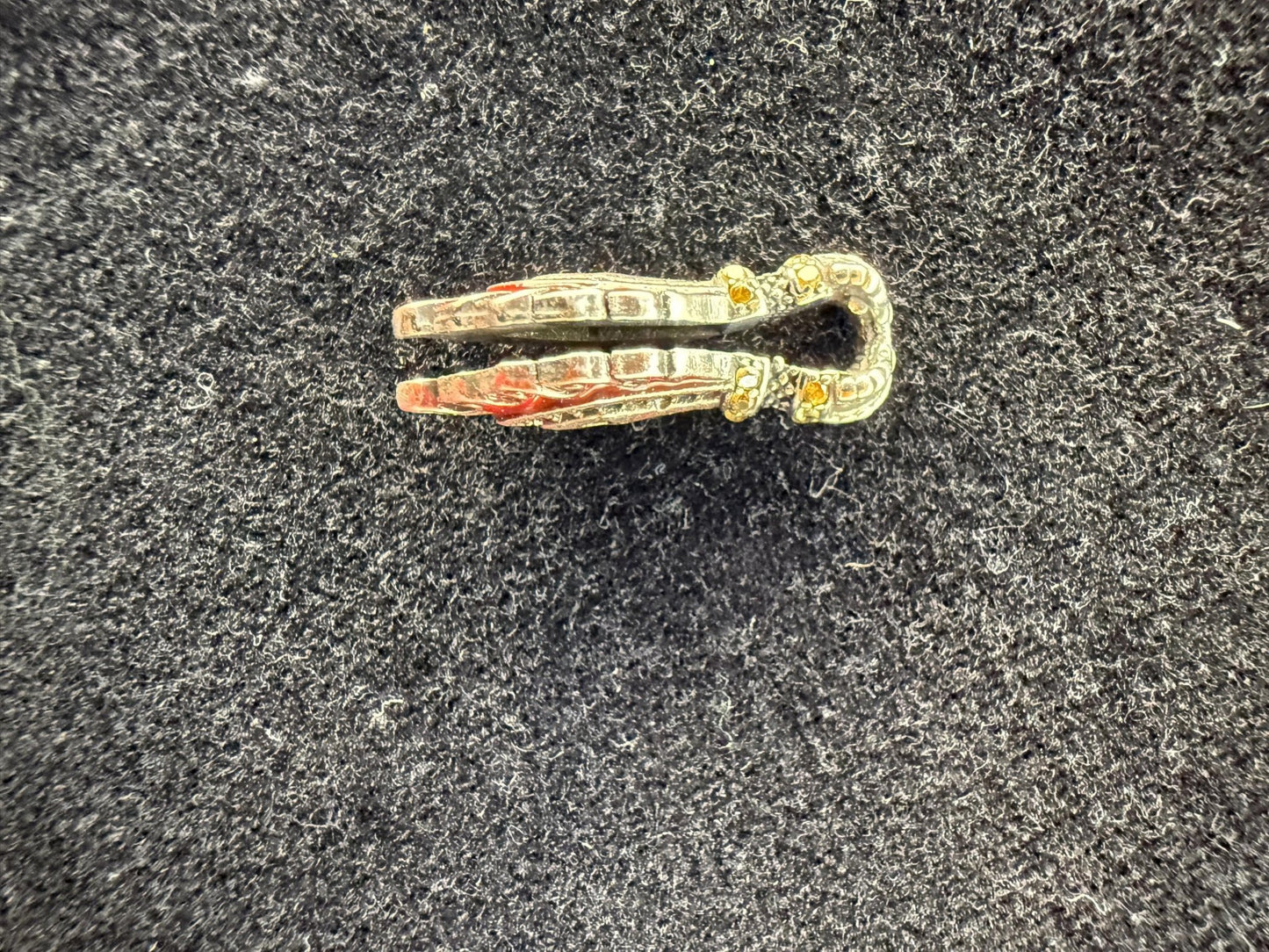 Manjushri Sword Mala Counter | Metal | Approx 5/16in x 3/4in | Tibet | Mala Counter - The Incense Stick