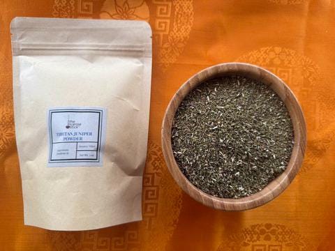 Tibetan Juniper Powder| 3 oz | Tibet | Juniperus sp. | Incense Base - The Incense Stick