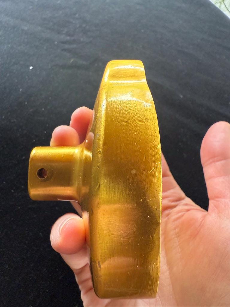 White Tara Tsa Tsa Mold | Metal Alloy | Approx 3 1/2 Inches High - The Incense Stick