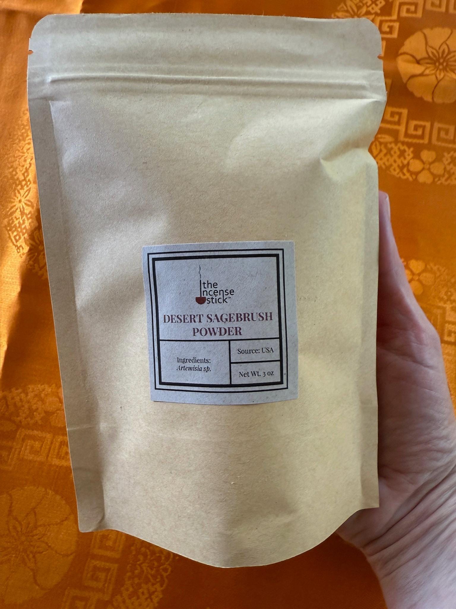 Desert Sagebrush Powder| 3 oz | United States | Artemisia sp. - The Incense Stick
