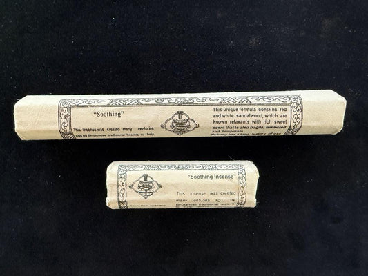 Soothing "Lung Poe" Incense | Bhutanese Himalayan Style Incense | 30 sticks | 2 lengths (4in or 9in) | Chimi Incense - The Incense Stick