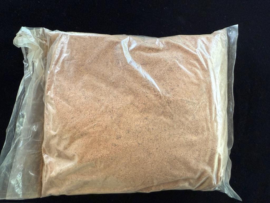 Riwo Sangchoe Powder| Bhutanese Himalayan Style Incense | 220 grams | Lhawang Dedhen Incense | Rewo Sangchoe - The Incense Stick