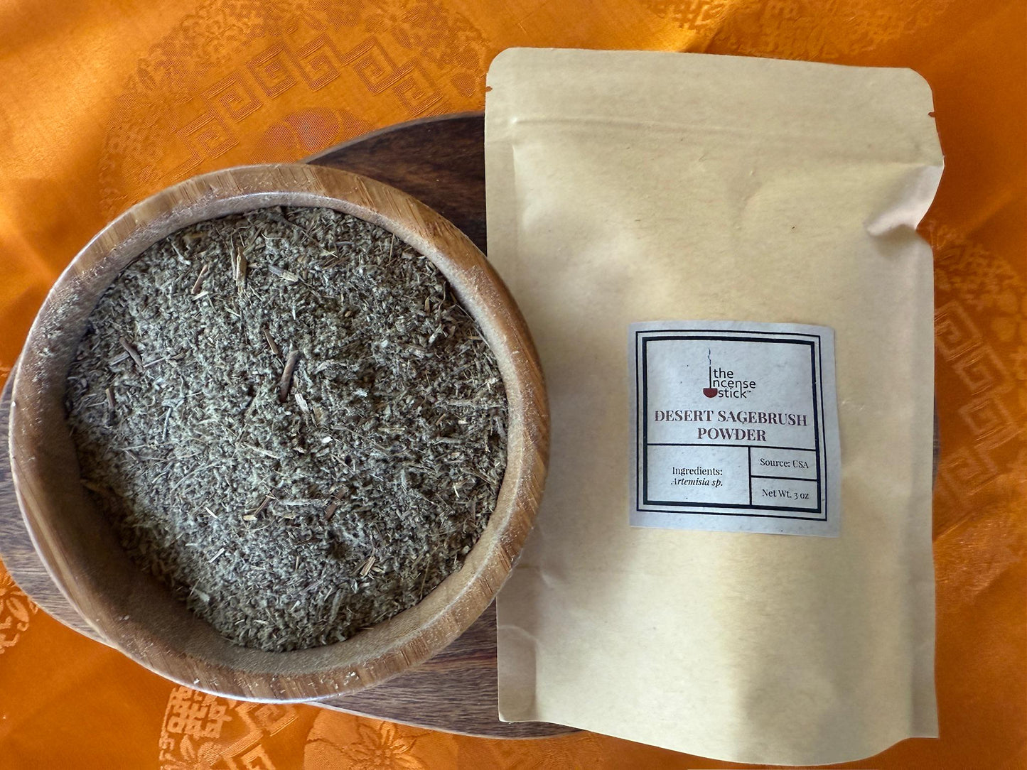 Desert Sagebrush Powder| 3 oz | United States | Artemisia sp. - The Incense Stick