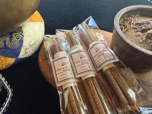 Copal & Palo Santo Incense Sticks | 5 Sticks | 7.5" long | Natural | Peru | Bursera graveolens | Convenient - The Incense Stick