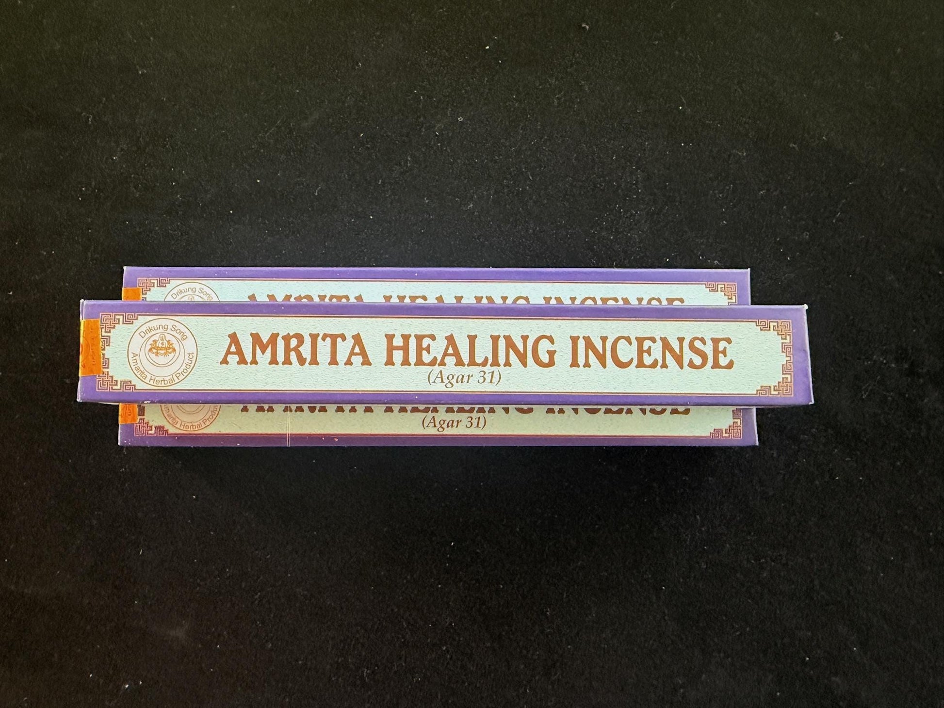 Amrita Healing (Agar 31) Incense | 22 sticks | 8 inches long | Drikung Sorig Amrita Herbal Product | Drikung Kagyu - The Incense Stick