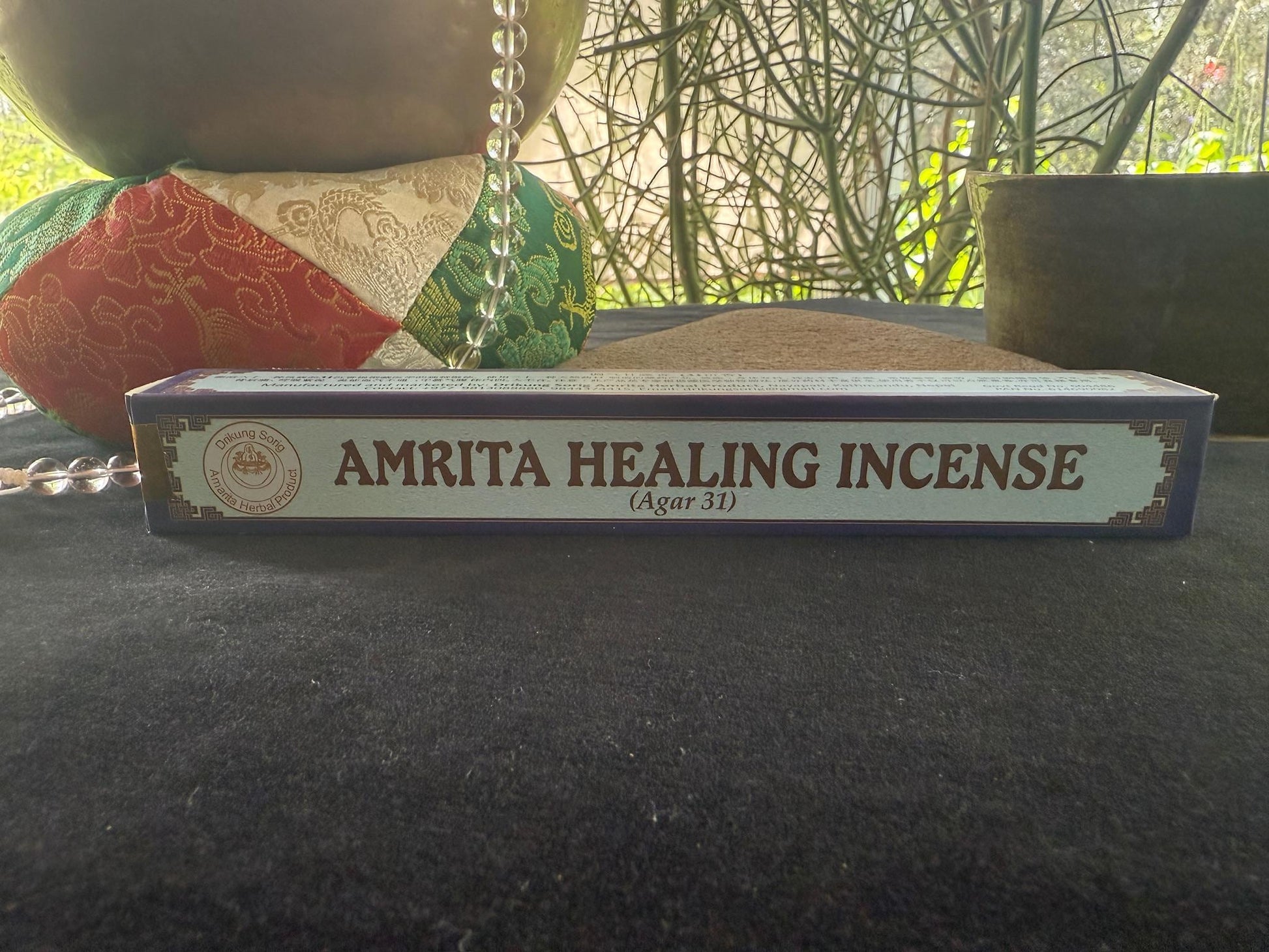 Amrita Healing (Agar 31) Incense | 22 sticks | 8 inches long | Drikung Sorig Amrita Herbal Product | Drikung Kagyu - The Incense Stick
