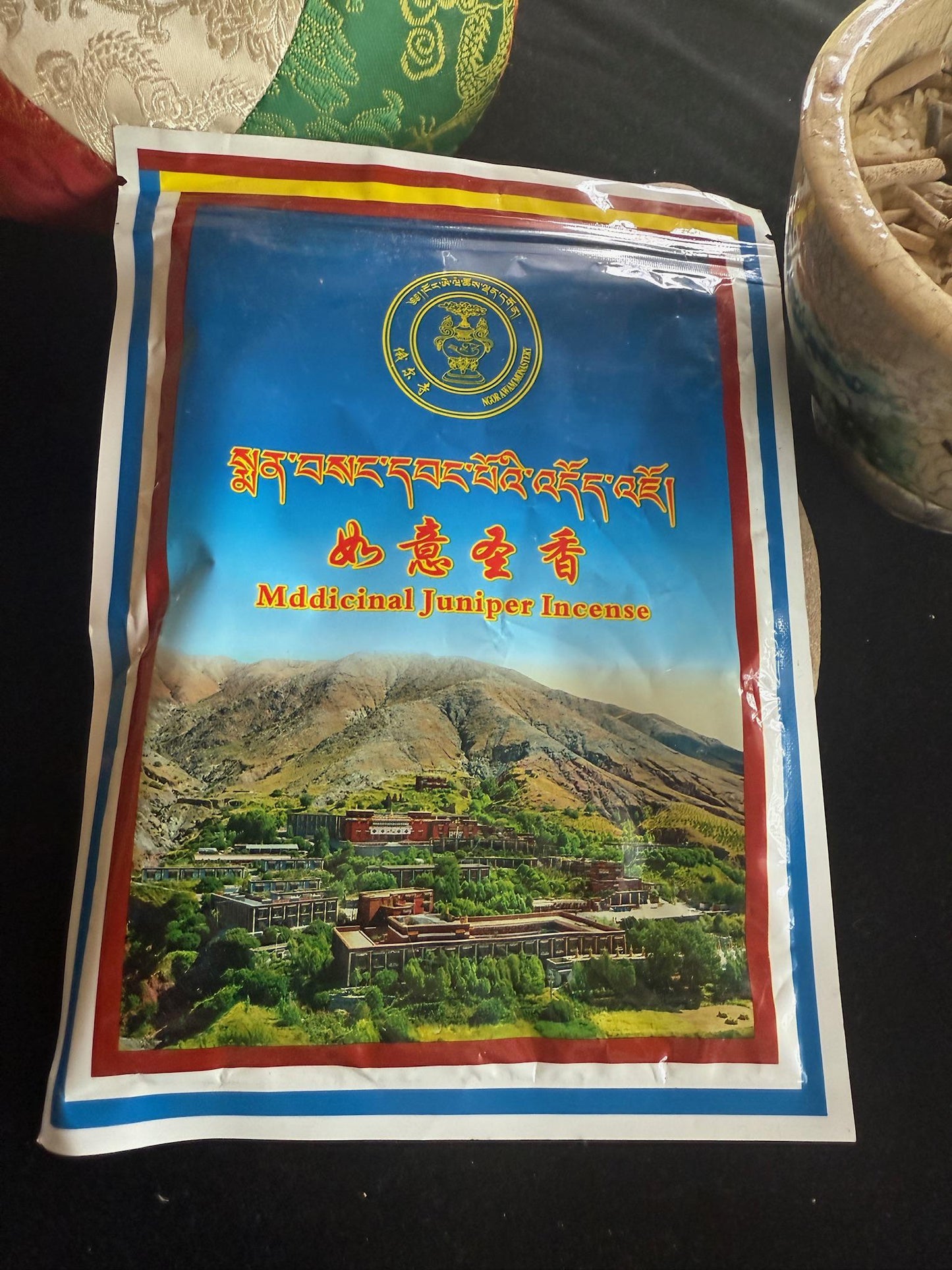 Medicinal Juniper Incense Powder | 100 grams | Tibet | Nyingma | Sakya - The Incense Stick