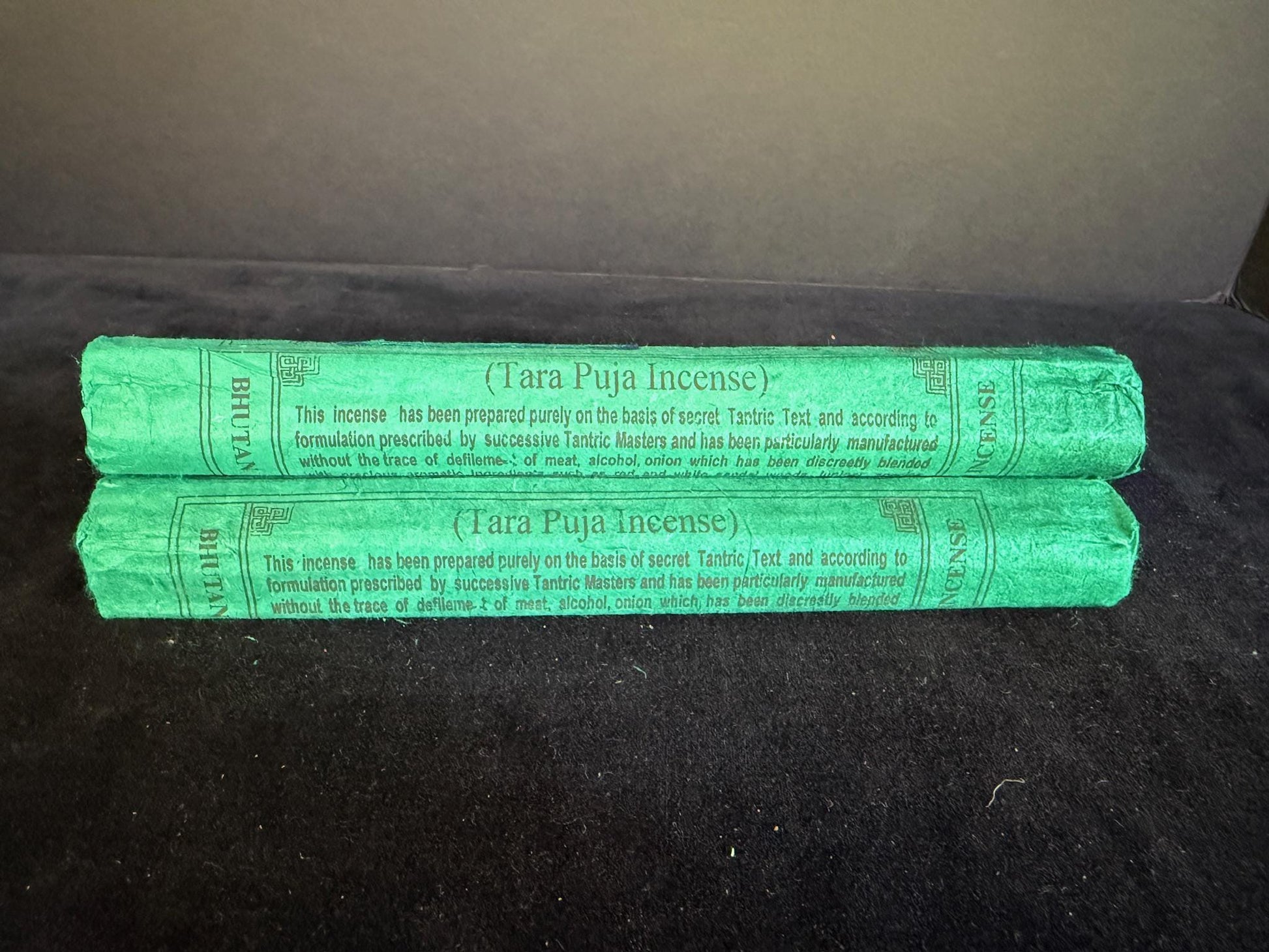 Tara Puja Incense | Bhutanese Incense | Lopen Tandin Dorji | 30 sticks | 8.5 inches | Bhutan Jewel Incense House | Zimpoi - The Incense Stick