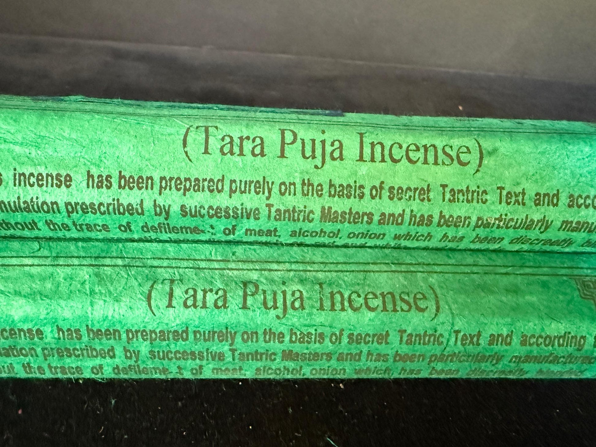 Tara Puja Incense | Bhutanese Incense | Lopen Tandin Dorji | 30 sticks | 8.5 inches | Bhutan Jewel Incense House | Zimpoi - The Incense Stick