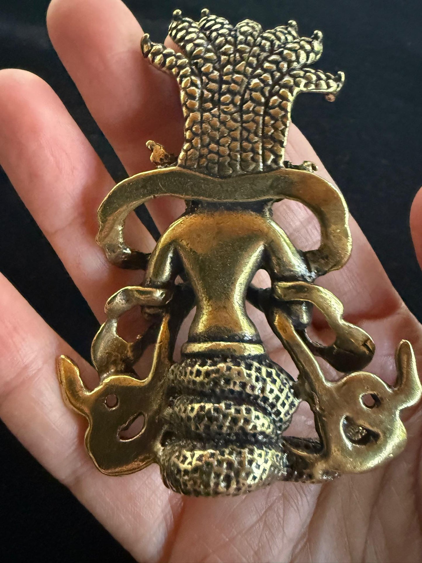 Medium Naga Kanya Statue | Handmade |3 inches | Brass | Naga Goddess - The Incense Stick