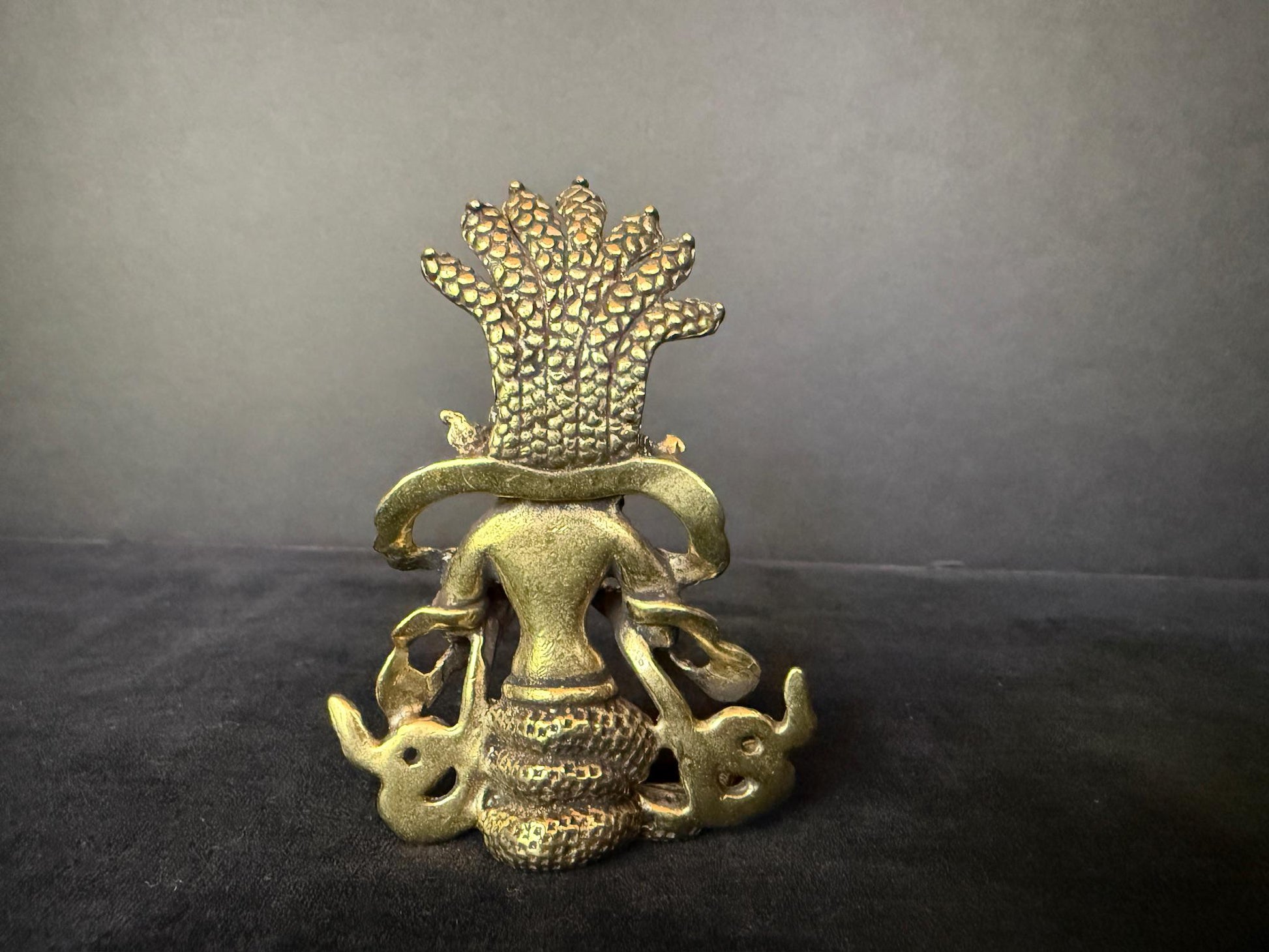 Medium Naga Kanya Statue | Handmade |3 inches | Brass | Naga Goddess - The Incense Stick