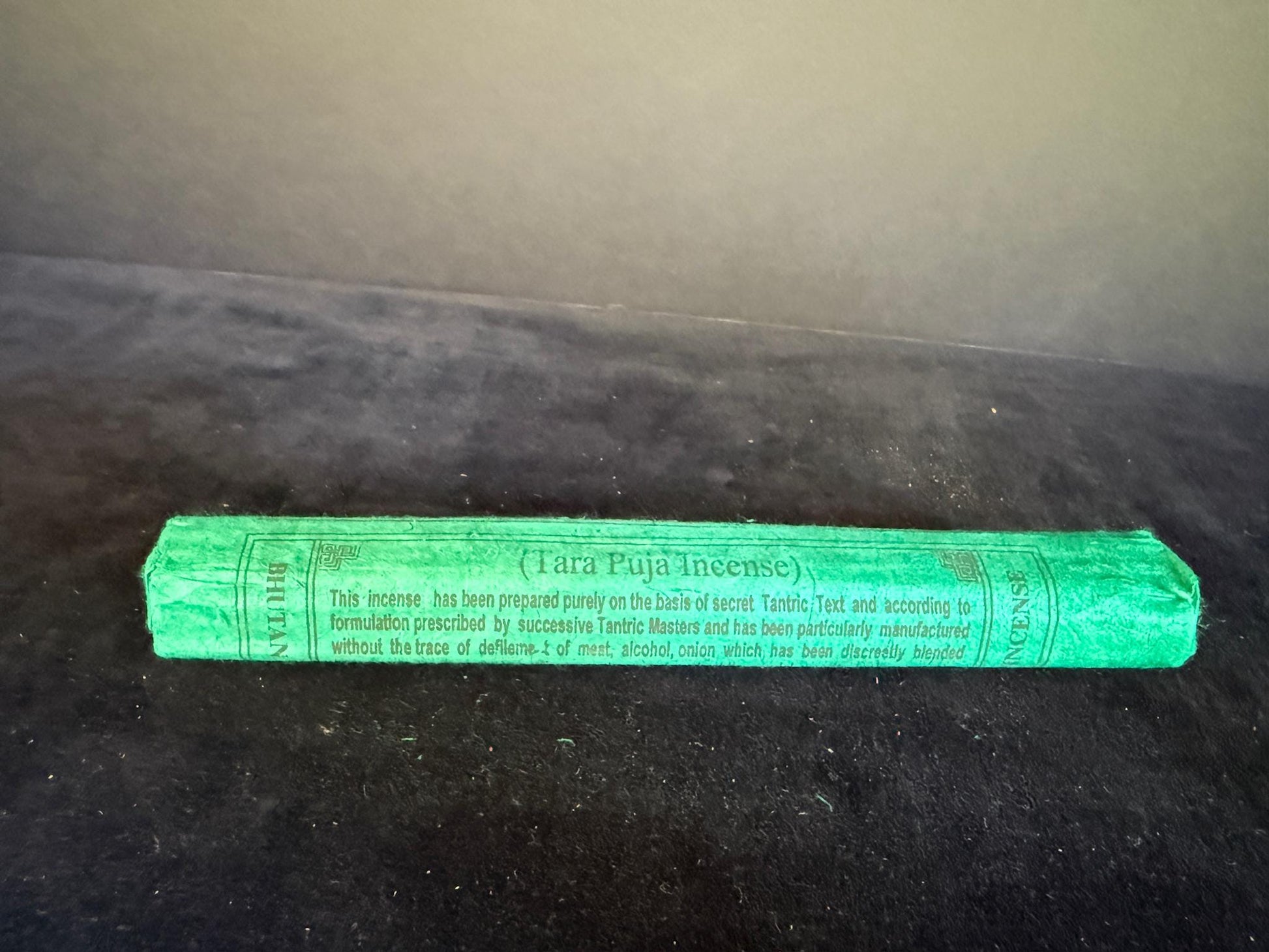 Tara Puja Incense | Bhutanese Incense | Lopen Tandin Dorji | 30 sticks | 8.5 inches | Bhutan Jewel Incense House | Zimpoi - The Incense Stick