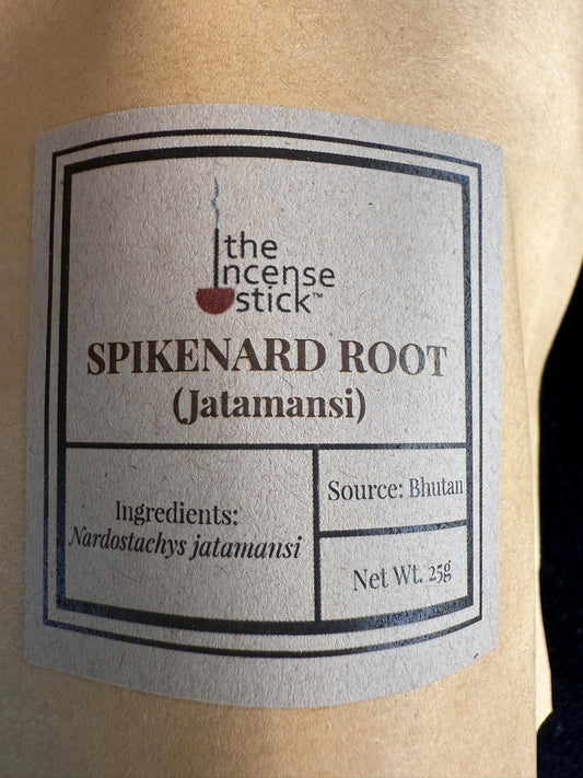 Jatamansi (Pang Poe) Root Incense | Himalayan Incense | 25 grams | Nard | Bhutan | Layap Sang - The Incense Stick