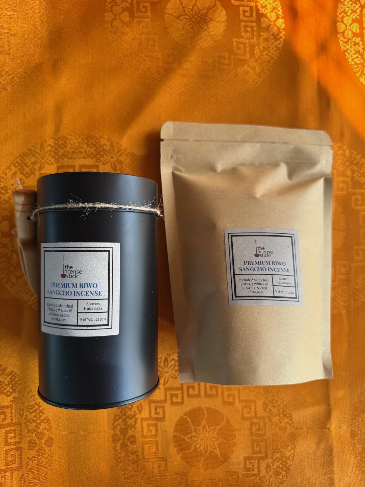 Premium Riwo Sangcho Incense | Tibetan Incense | 125 grams | Canister or Refill Bags Available - The Incense Stick