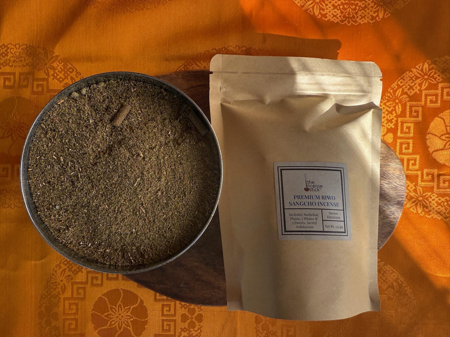 Premium Riwo Sangcho Incense | Tibetan Incense | 125 grams | Canister or Refill Bags Available - The Incense Stick