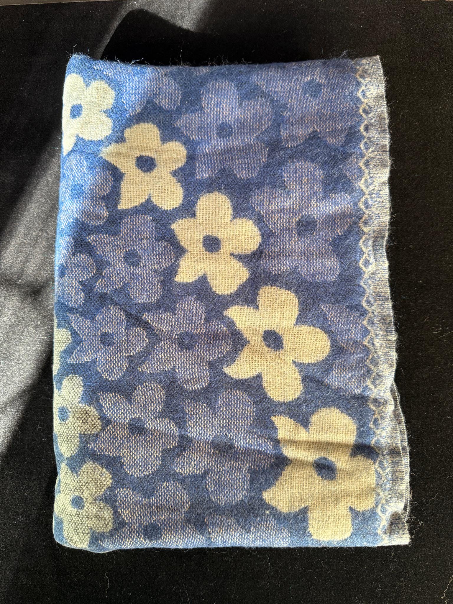 Nepalese Floral Swirl Shawl | 35" x 80" | Various Colors | Wool Blend - The Incense Stick