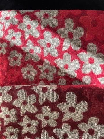 Nepalese Floral Swirl Shawl | 35" x 80" | Various Colors | Wool Blend - The Incense Stick