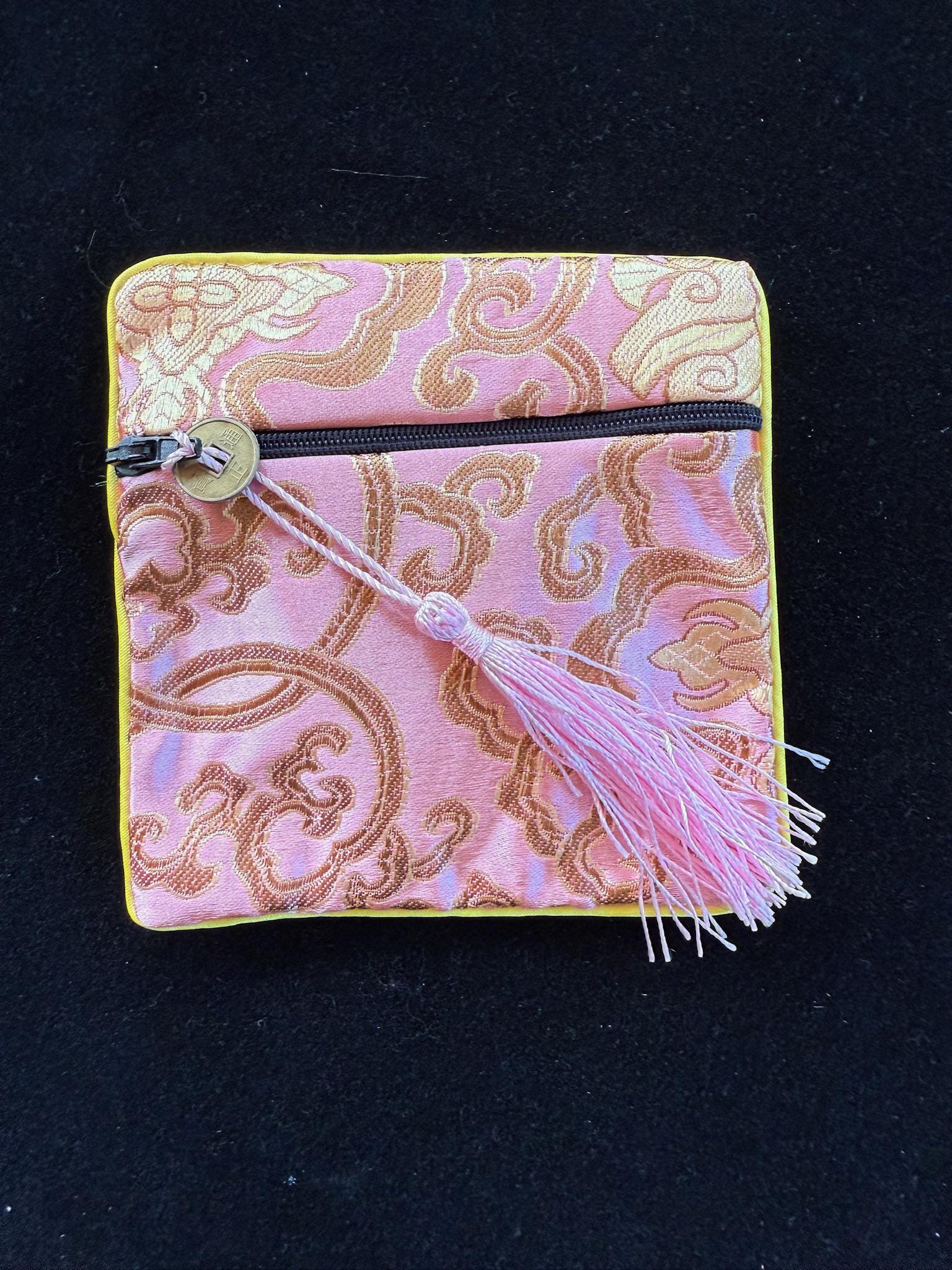 Imperial Sea Jasper Mala | 108 Dyed Imperial Jasper, 3 Rose Quartz Crystal, Tassel | 8mm | Free mala bag | Handmade | Adjustable - The Incense Stick