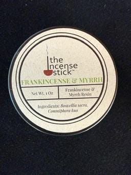 Frankincense and Myrrh Resin Blend Incense | High Quality | 1 ounce | 100% Natural Tree Resin