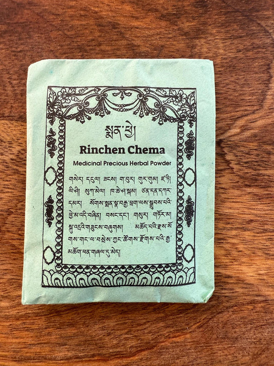 Rinchen Chenma Medicinal Precious Herbal Powder | Nepal | 10 grams | - The Incense Stick
