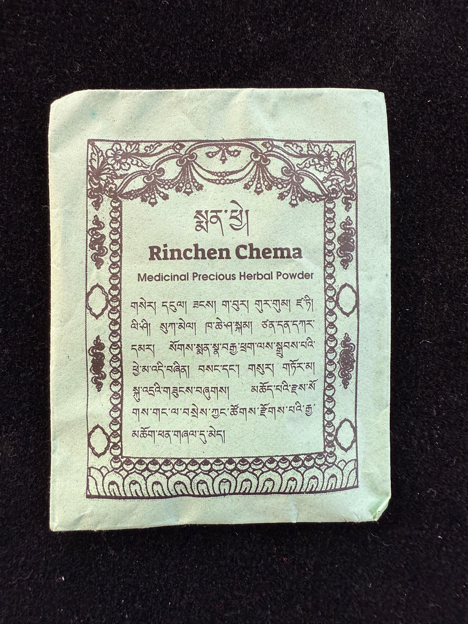 Rinchen Chenma Medicinal Precious Herbal Powder | Nepal | 10 grams | - The Incense Stick