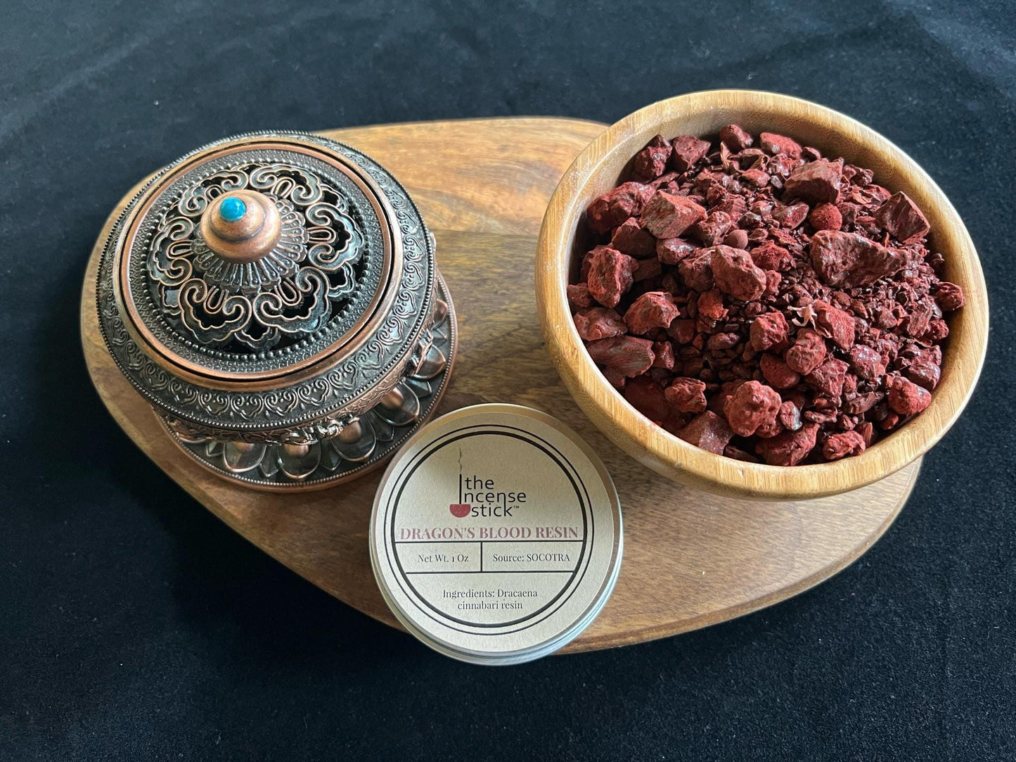 Dragon's Blood Resin | Socotra | 1 ounce | Natural Tree Resin - The Incense Stick