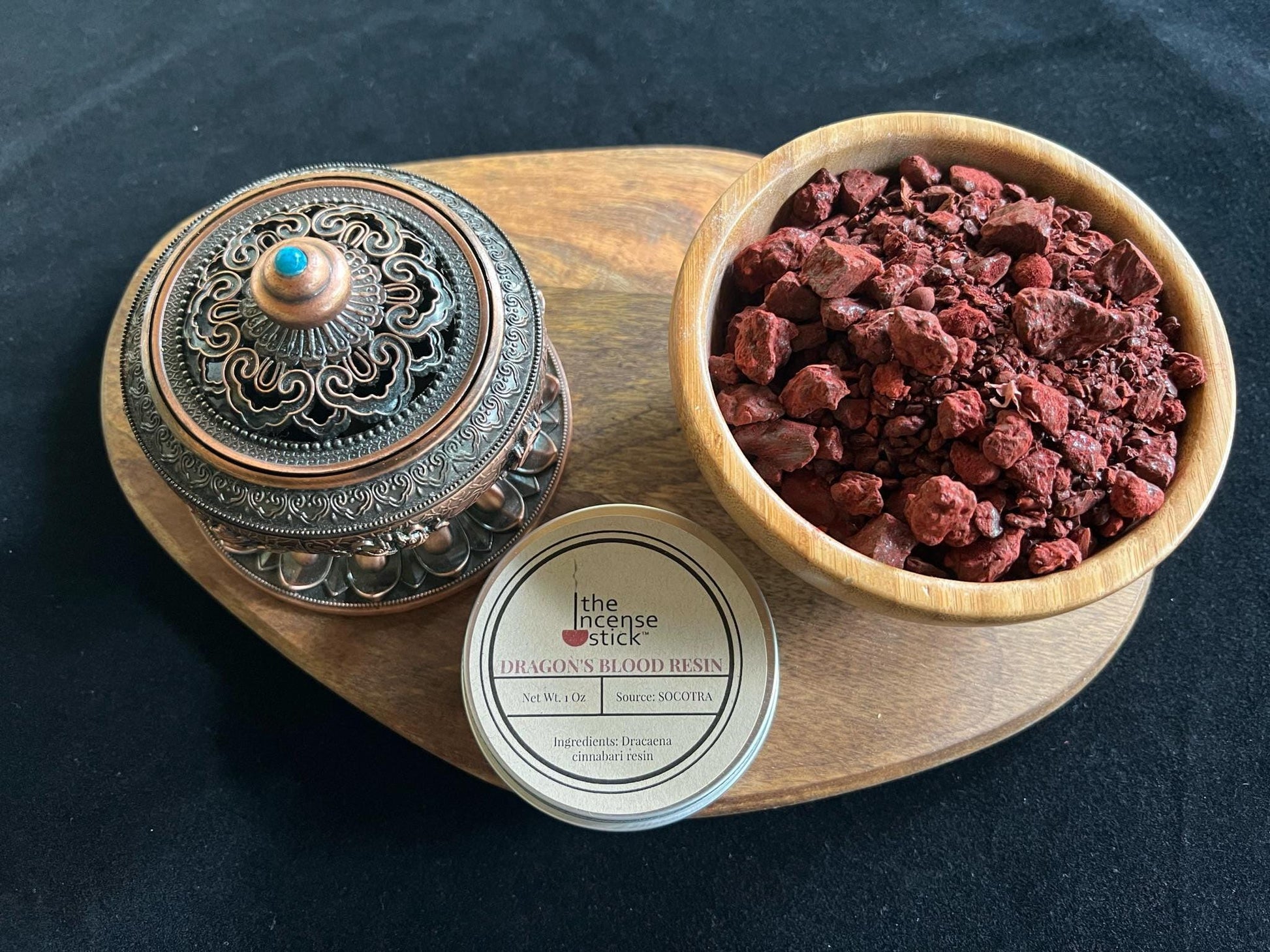 Dragon's Blood Resin | Socotra | 1 ounce | Natural Tree Resin - The Incense Stick