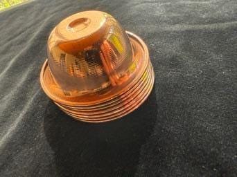 Copper Buddhist Water Offering Bowls | India | 3.25 inches | Set of 7