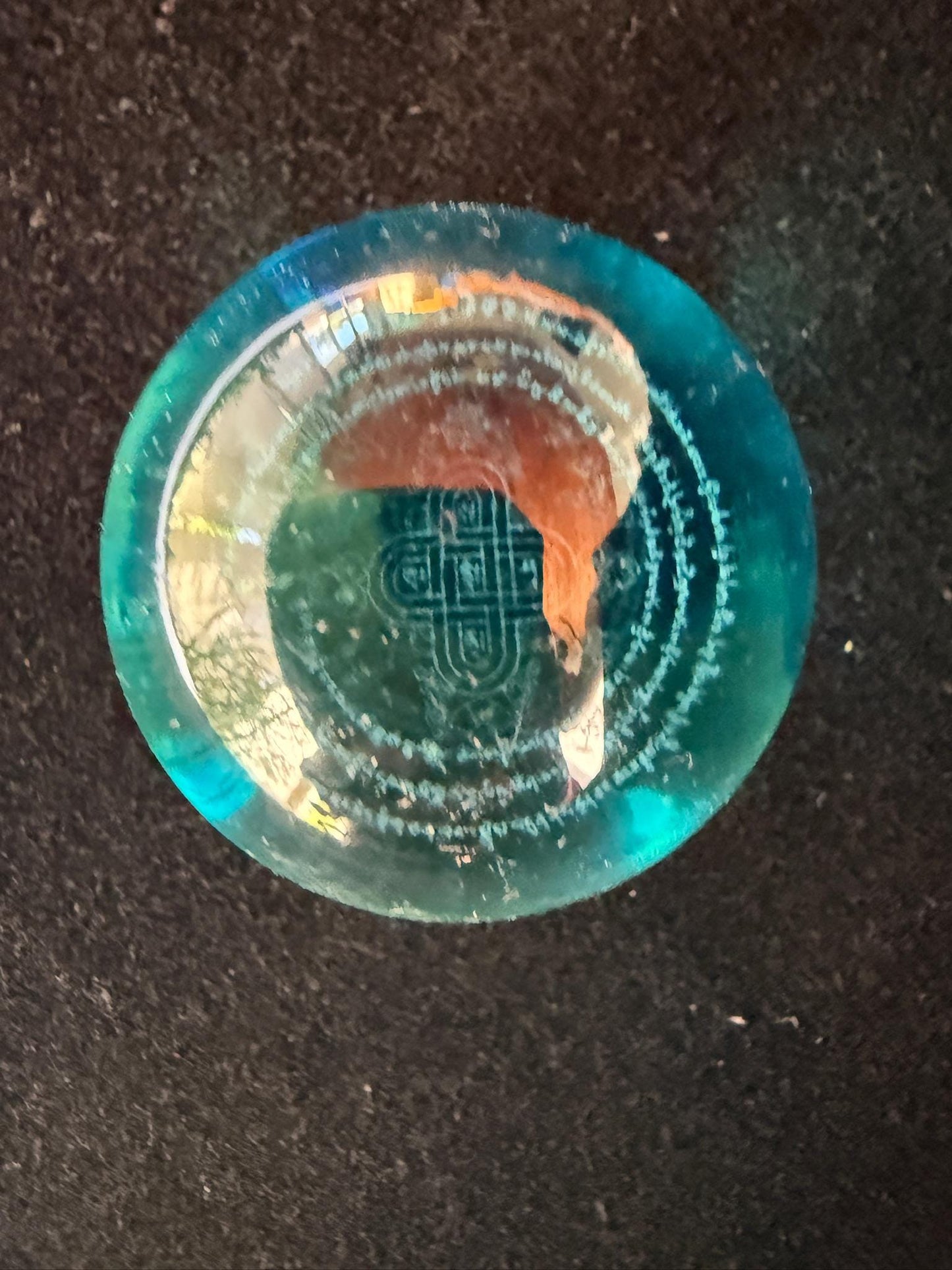 Glass Naga Blessing Spheres | Glass | Approx 1.5 inches diameter | Tibet | Water Blessing