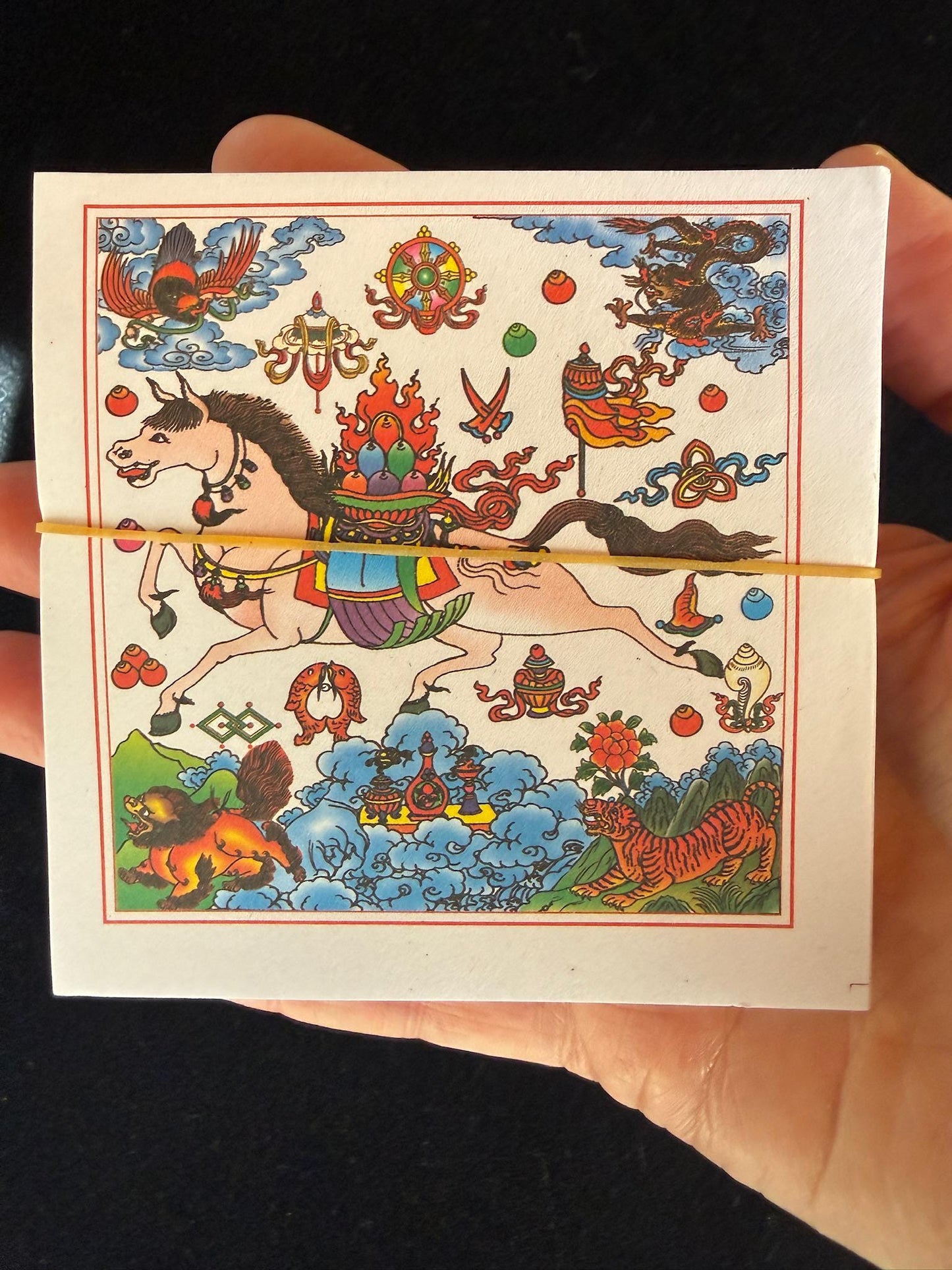 Windhorse Offering Papers | 1 bundle | Approx 100 papers | Tibet | Lung Ta