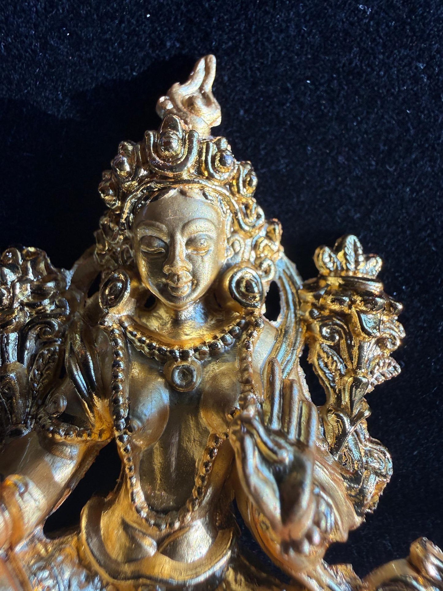 Medium Green Tara Statue | 3 inches | Dolma