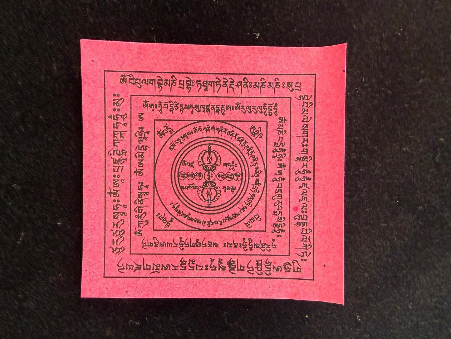 Takdröl Imprinted Smoke Offering Papers | 1 box | Approx 250 papers | Tibet | Riwo Sangcho