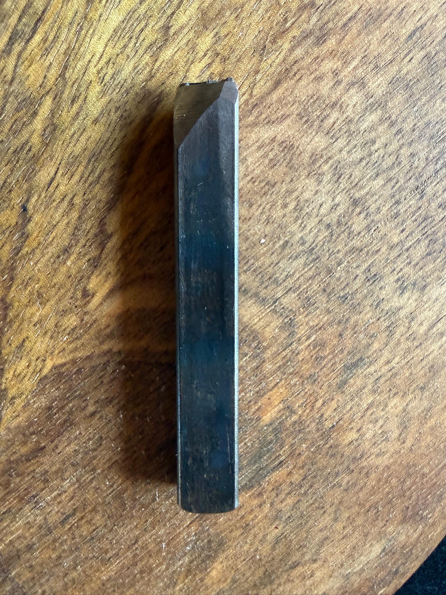 Stupa Tsa Tsa Mold Stamp | Carbon Steel | Tibet | Image 5.5mm w x 8mm h