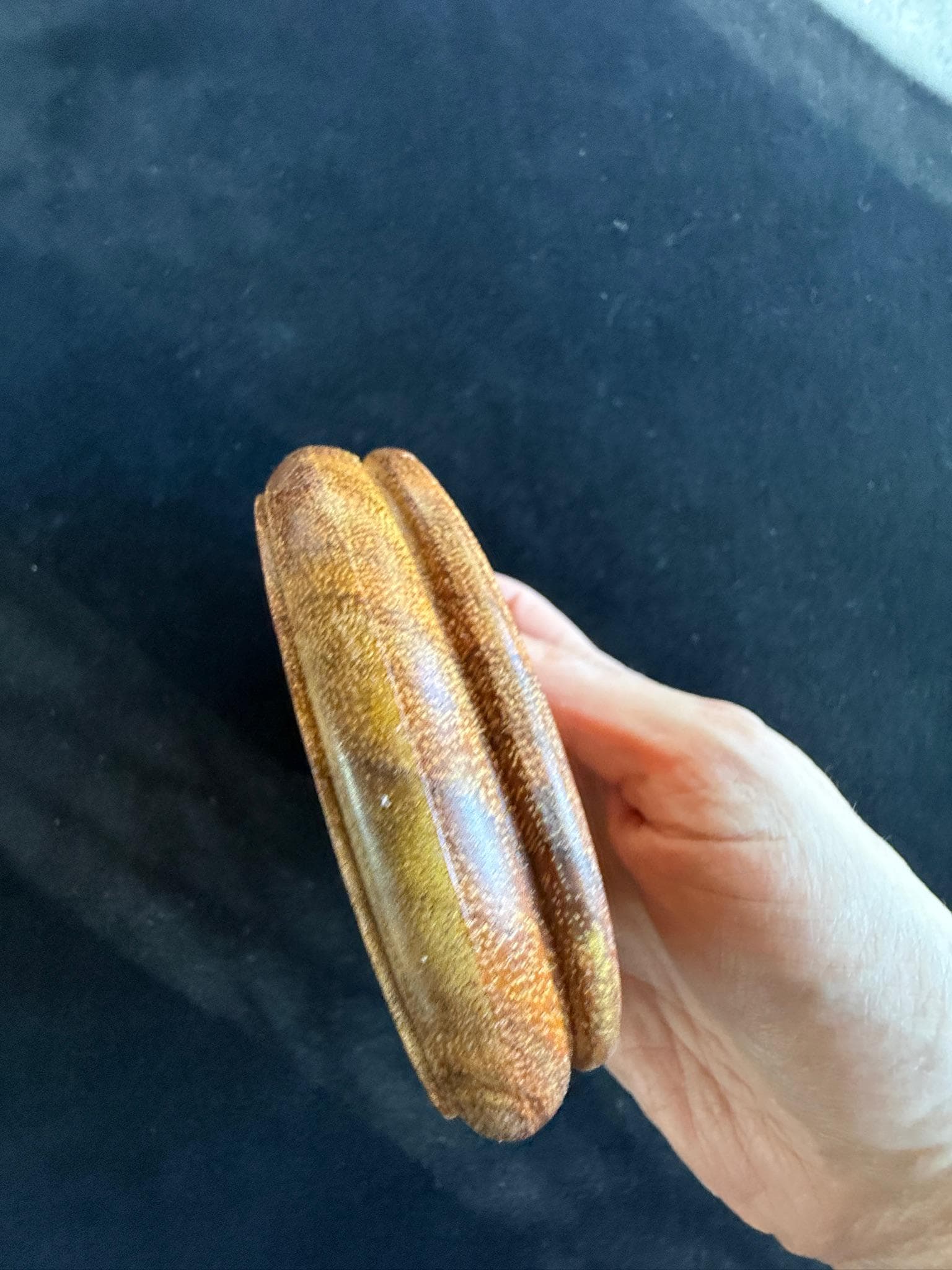 Round Wooden Platform | Approx 4 in Diameter | For Incense Burners or Statues