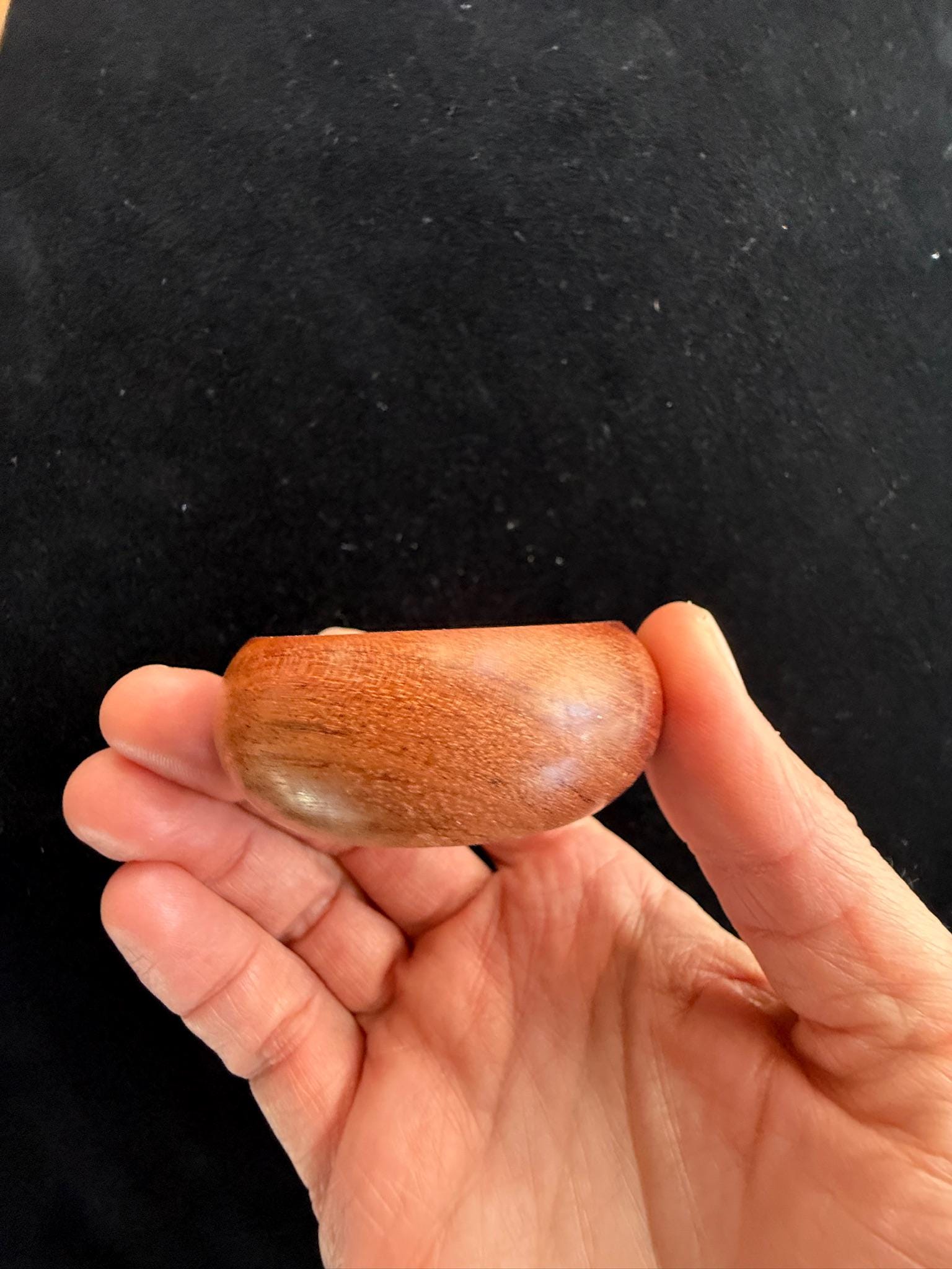 Mini Wooden Incense Burner | Approx 2in Diameter | For Japanese Incense