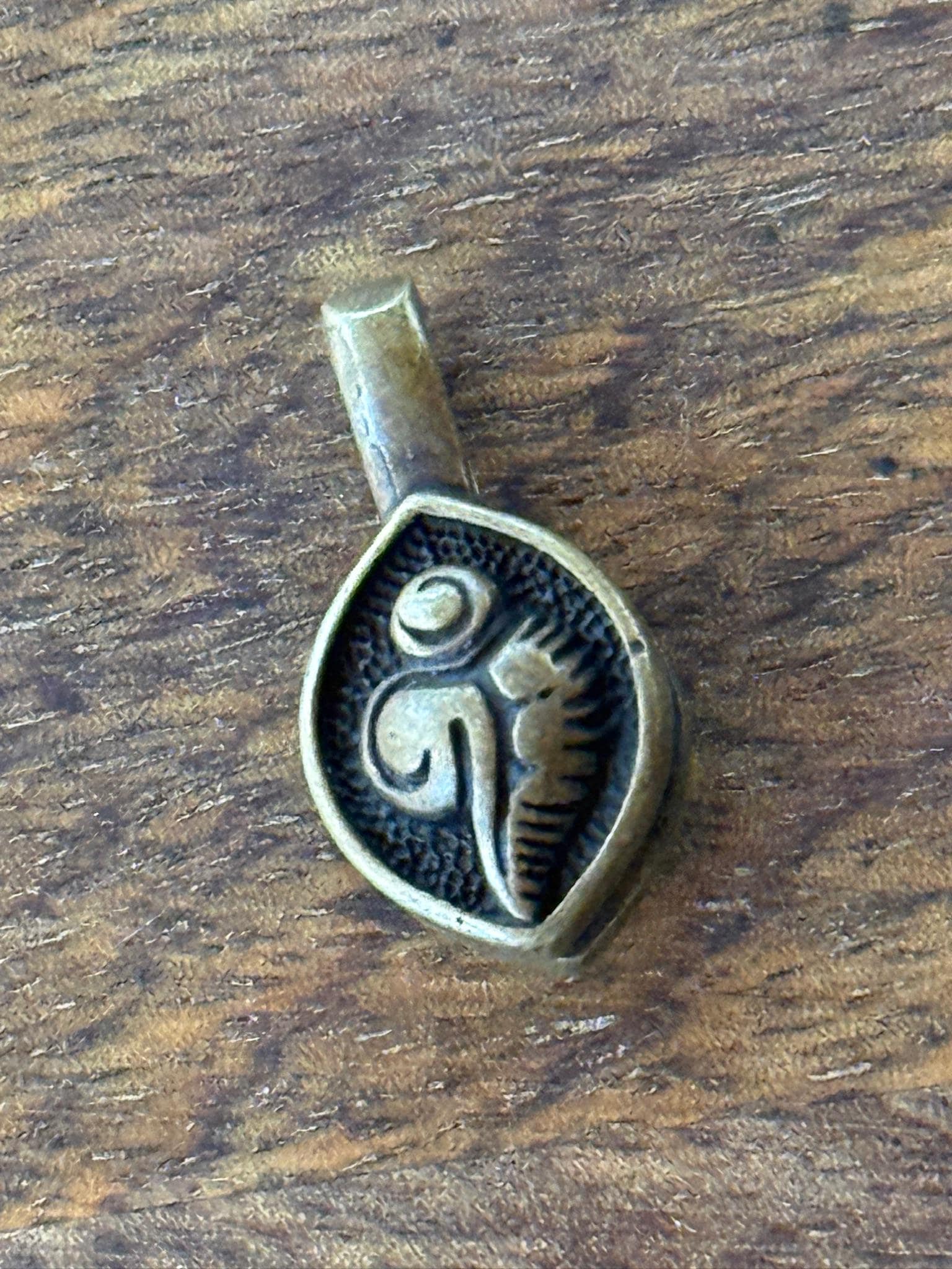 Conch Shell Mala Counter | Metal | Approx 1/2in x 1in | Tibet | Mala Bum Counter | Shankha