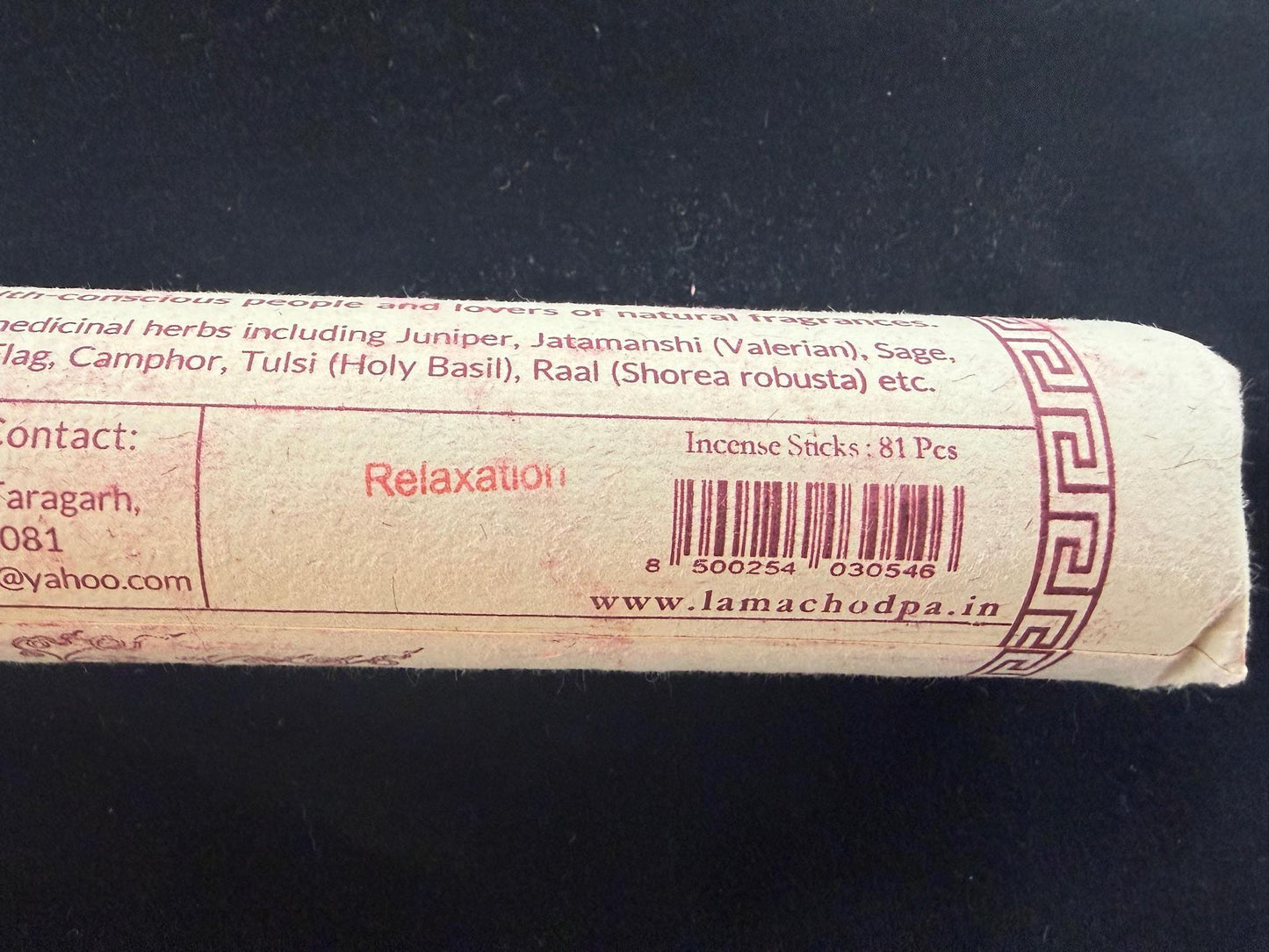 Lama Chodpa Relaxation Incense | 81 sticks | Pure Herbal Incense
