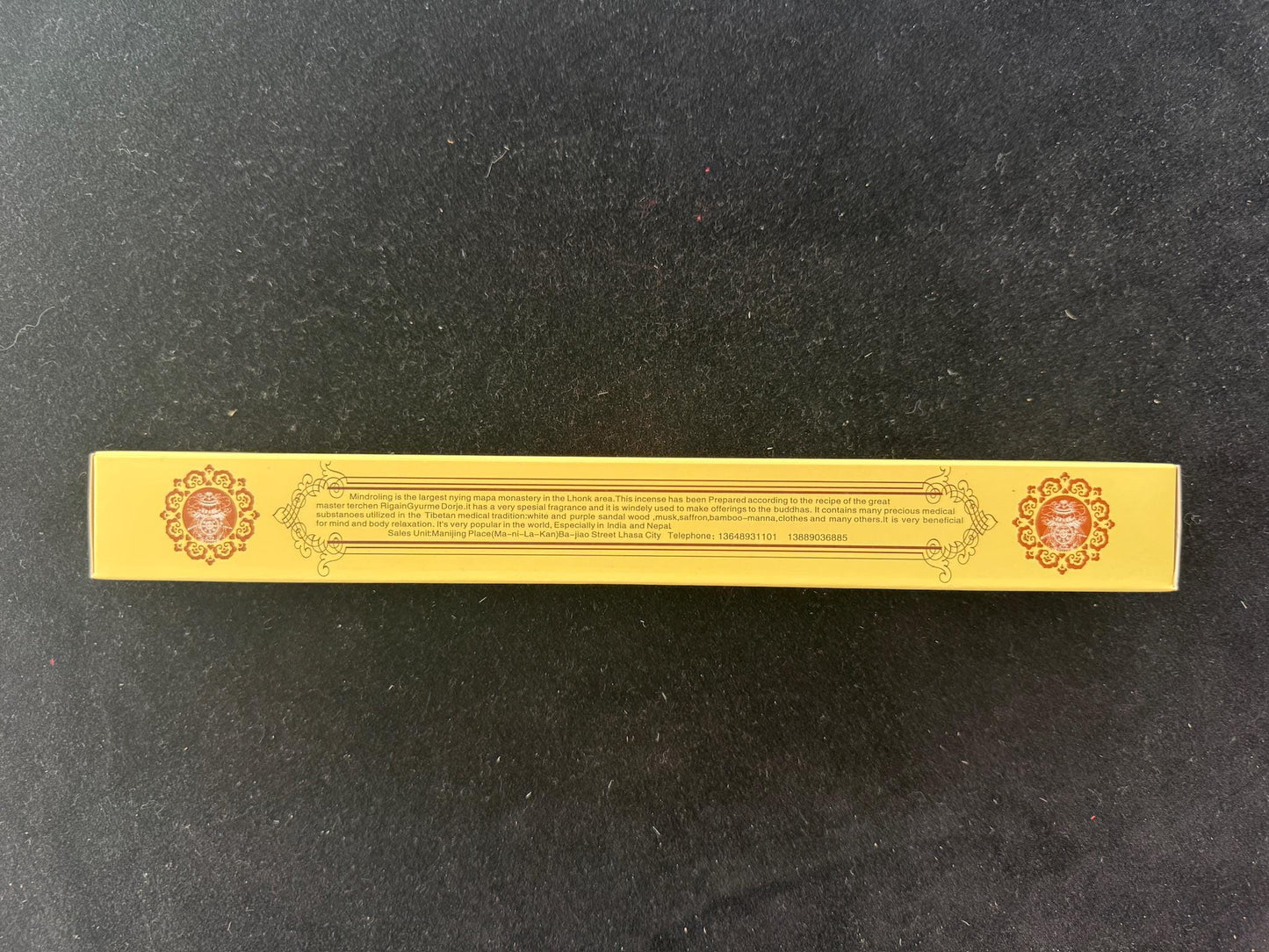 Mindroling Grade 1 | Tibet | 50 sticks | 9 inches long | Mindroling