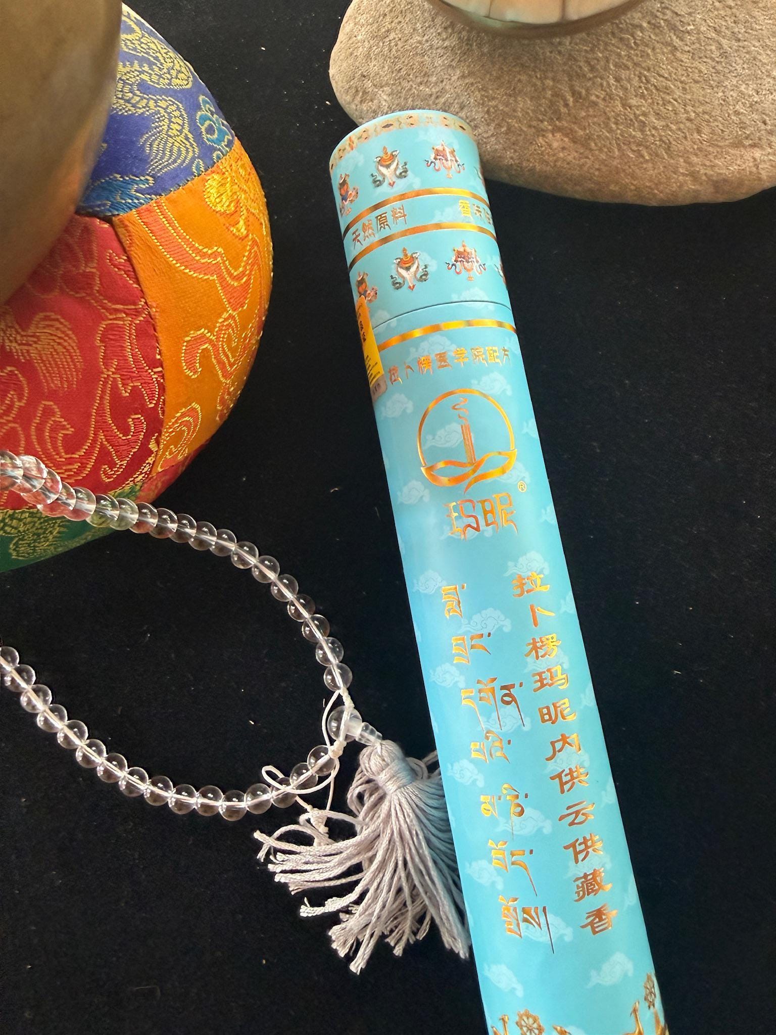 Mani Offering Cloud Incense | Tibet | 120 sticks | 9.5 inches long | Labrang Monastery