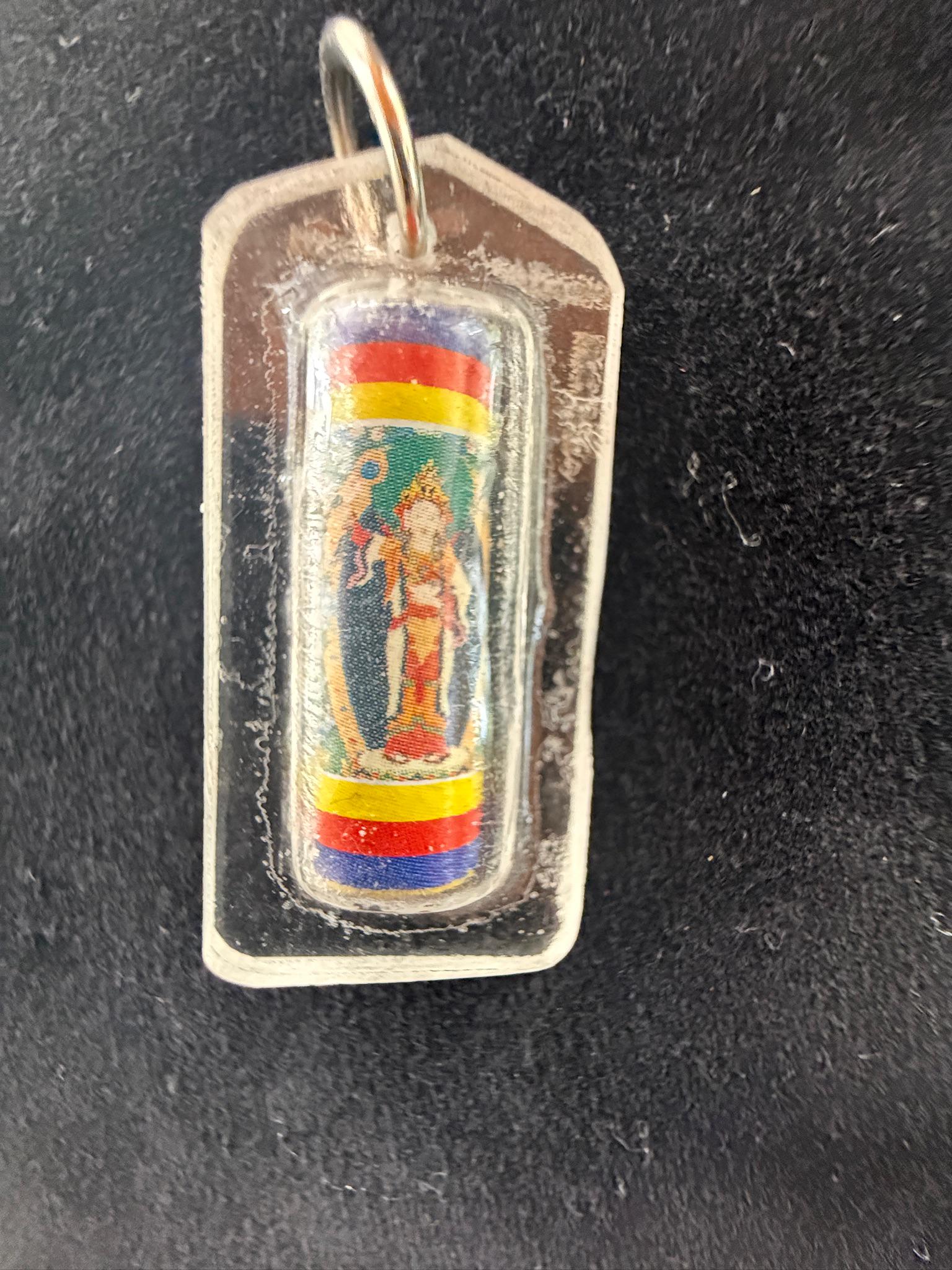 Achi Chokyi Drolma Protective Amulet | | 1 in by 3/8 in | Protection Blessing | Drikung Kagyu | Cord Included | Nepal