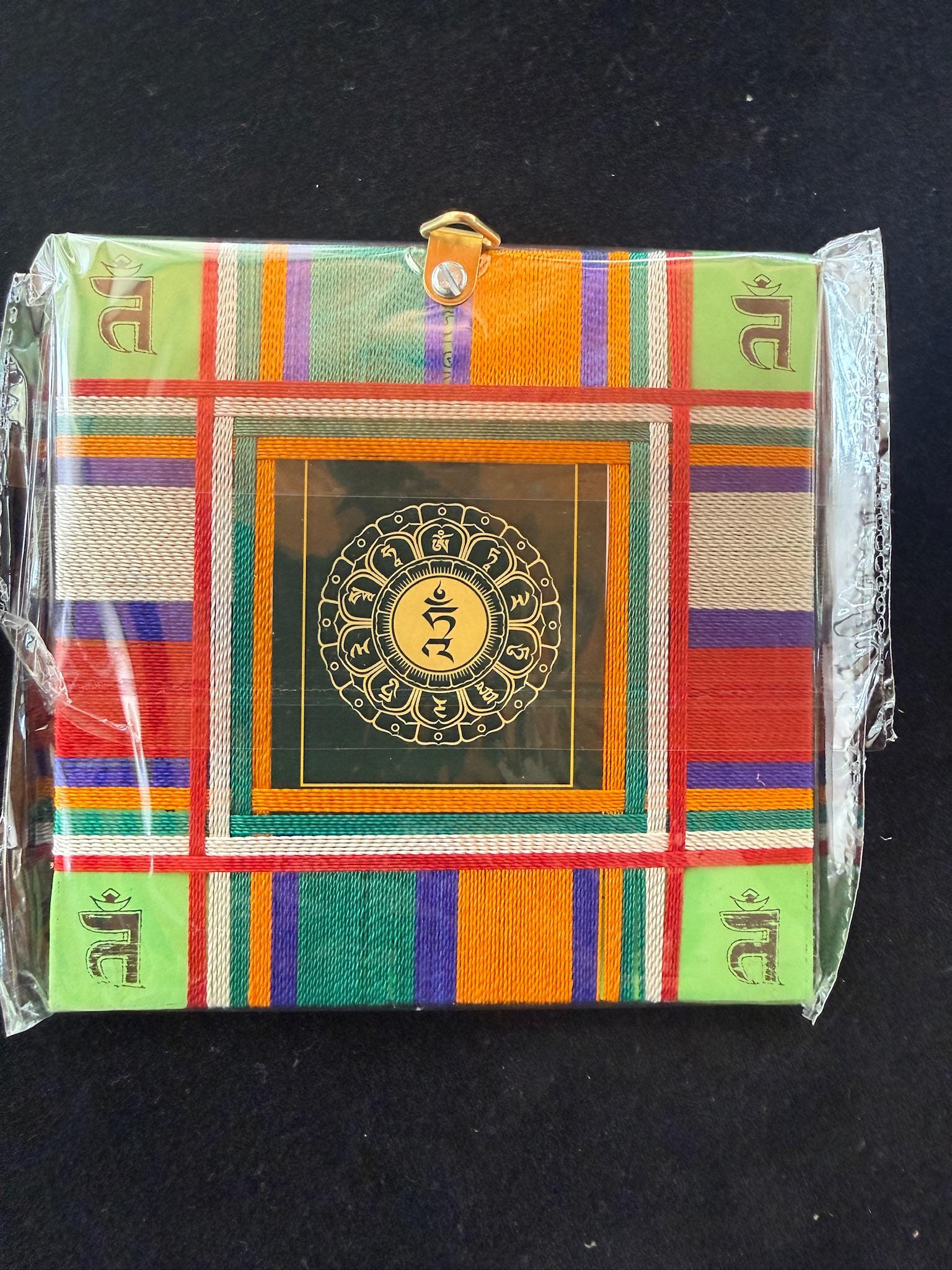 Green Tara Protective Amulet | 4.5 in by 4.5 in | Protection Blessing | Dolma