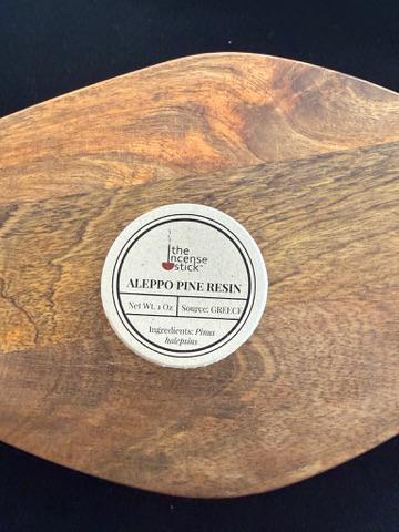 Aleppo Pine Resin | 1 ounce | Natural Tree Resin | Greece | Pinus halepensis