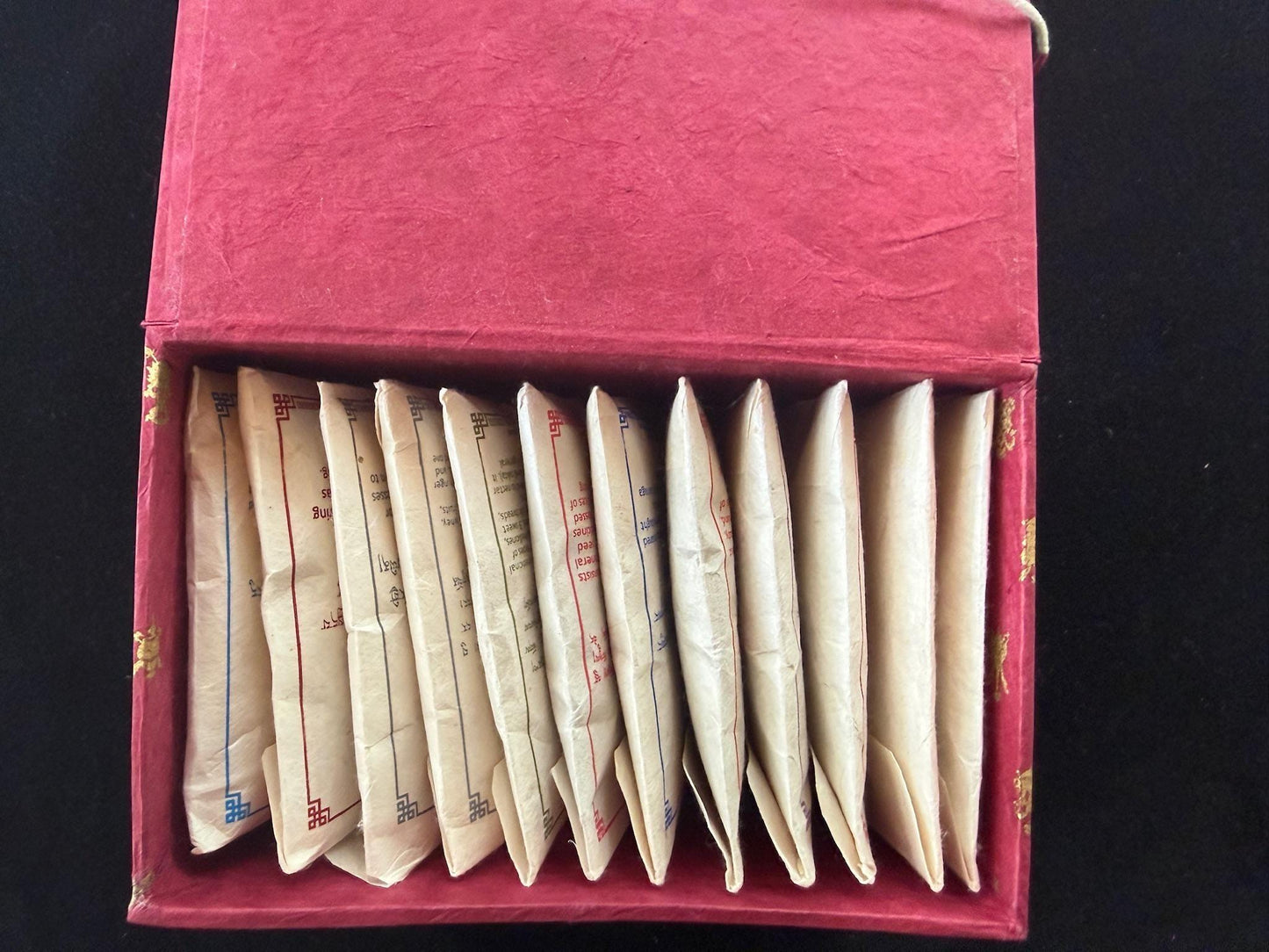 Comprehensive Ritual Medicine Formula | Nepal | Box Set -12 different substances | Drikung Sorig Amrita Herbal Product